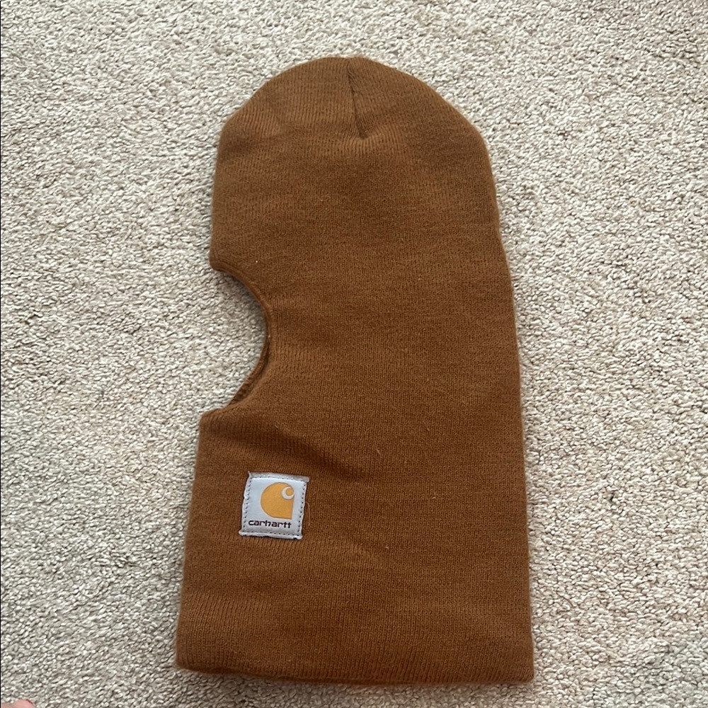 Carhartt Brown Knit Balaclava
